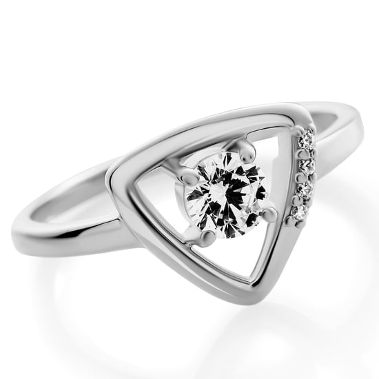 Orphelia 'Santorini' Women's 925 Sterling Silver Ring - Silver ZR-7570