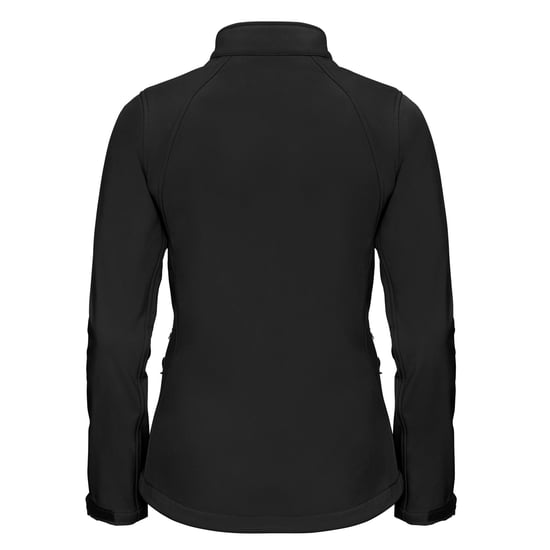 Russell Dames/dames Soft Shell-jas (Zwart) - Image 2