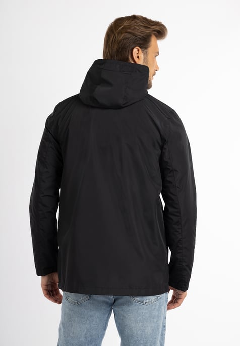 Schmuddelwedda rain jacket Men black - Image 4