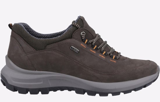 Cotswold Dumbleton Bruine Leren Veterschoenen Voor Heren - Image 1