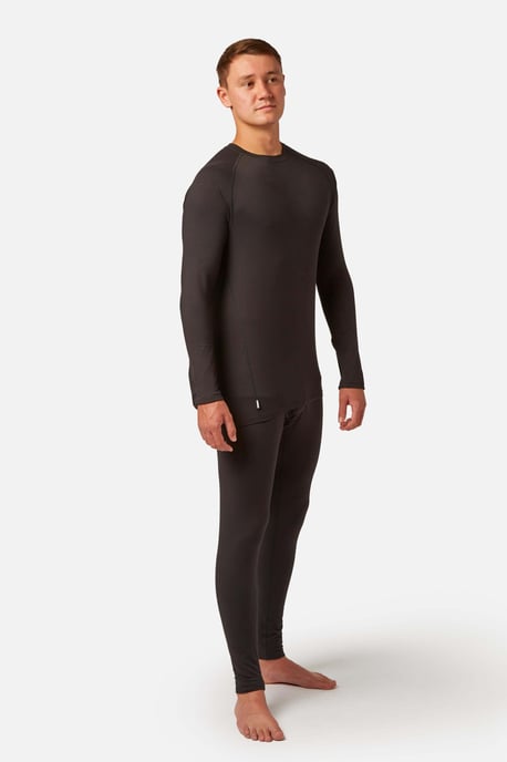Bodyfit Crew Neck Baselayer Black