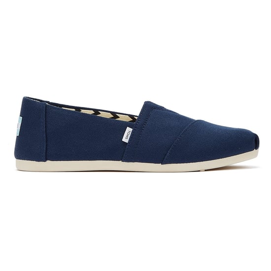 TOMS Alpargata Bomull Canvas Dam Navy Espadrilles - Image 5