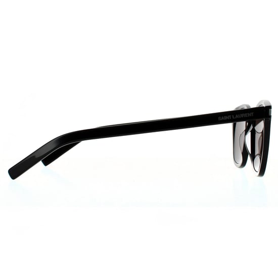 Saint Laurent Square Unisex Black  Grey  Sunglasses