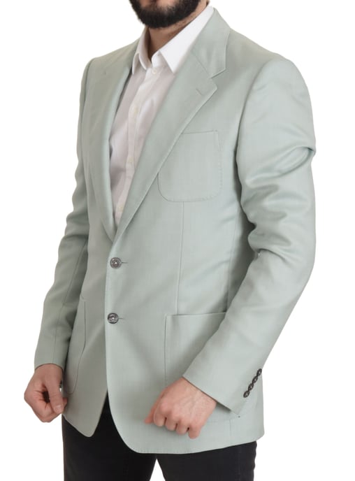 Dolce & Gabbana Green Cashmere Men's Blazer Men's Jacket - Image 5