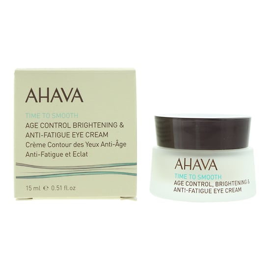 Ahava Tijd Om Te Verzachten Leeftijdscontrole Verhelderende & Ant Vermoeidheid Oogcrème 15ml - Image 1