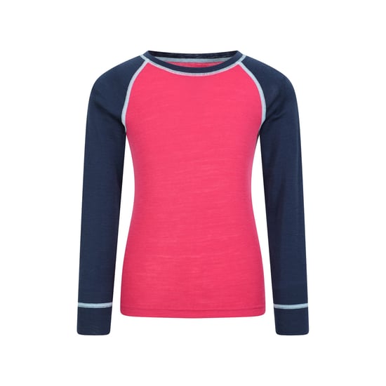 Mountain Warehouse Kinder/Kids Merino II Base Layer Set (Paars) - Image 5