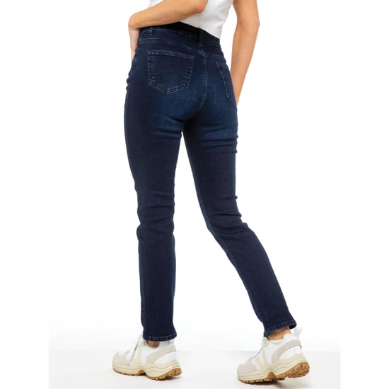 Enzo Womens Straight Denim Jeans - Image 5