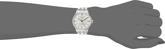 Tissot Chemin Des Tourelles Powermatic 80 Women's Silver Watch T0992071111800 - Image 6