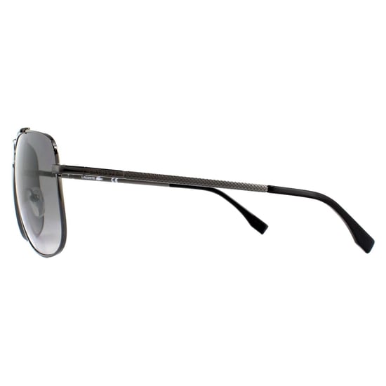 Lacoste Aviator Unisex Gunmetal Grey Gradient Sunglasses