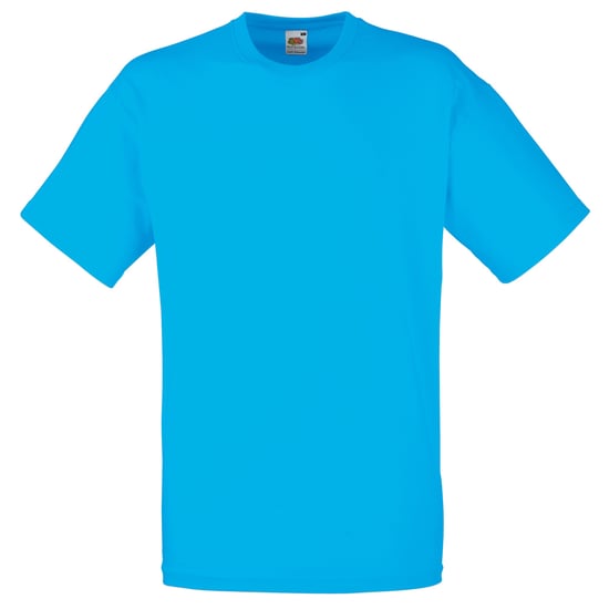 Fruit Of The Loom Mens Valueweight Short Sleeve T-Shirt (Azure Blue)