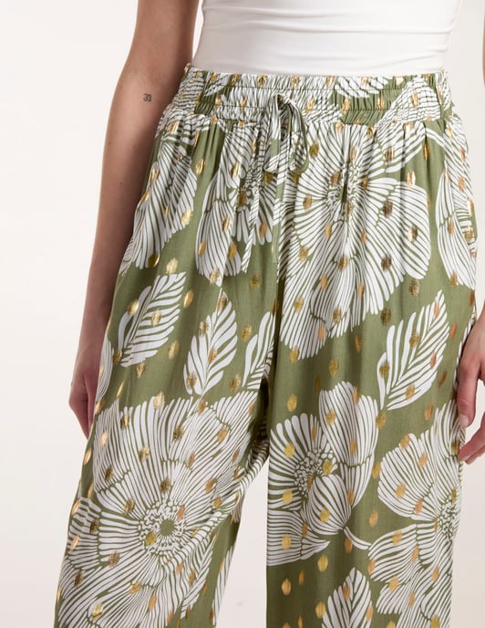 Printed Trousers