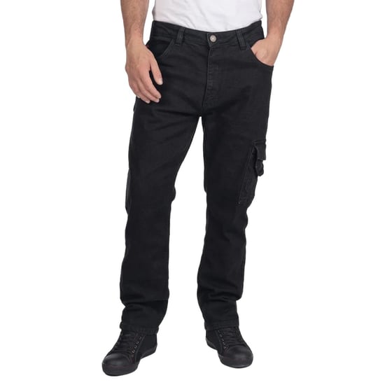 Lee Cooper Heren Denim Stretch Jeans (Zwart) - Image 1