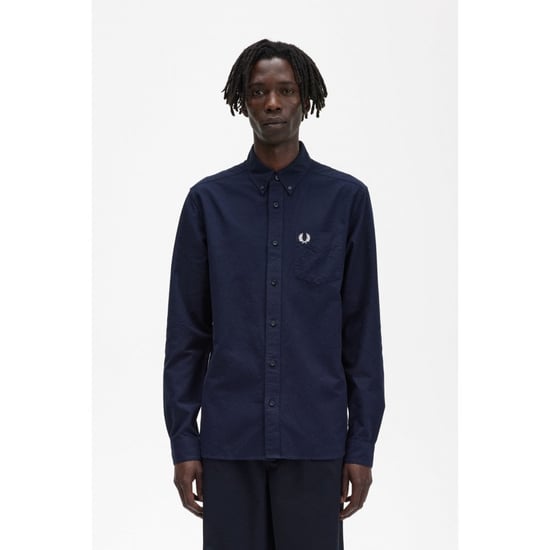 Fred Perry Mens Long Sleeve Oxford Shirt
