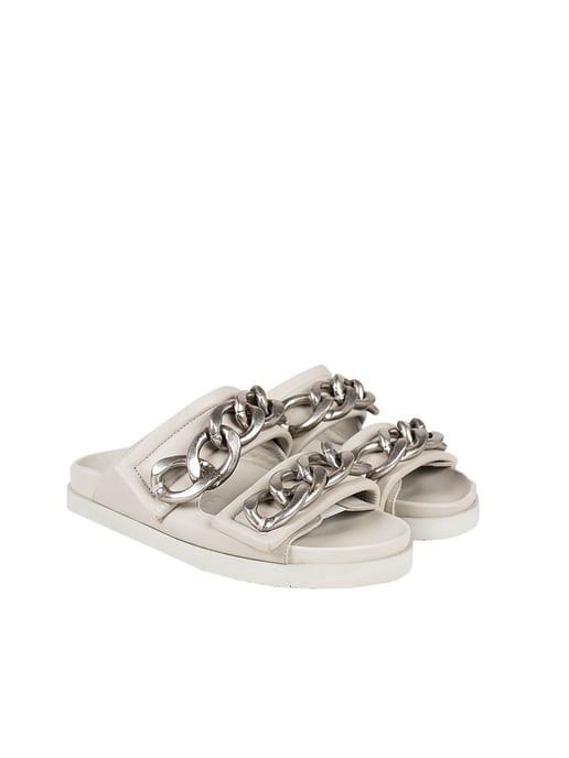 Patrizia Pepe Slippers Woman's Grey - Image 2