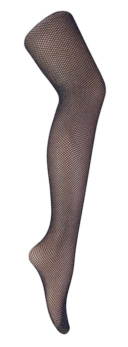 Fishnet Tights for Women with Glitter | Sock Snob | Shiny | High Waist - Silver - Image 1