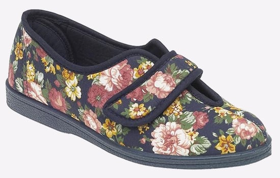 Sleepers Wilma Slippers Wide Fit Womens