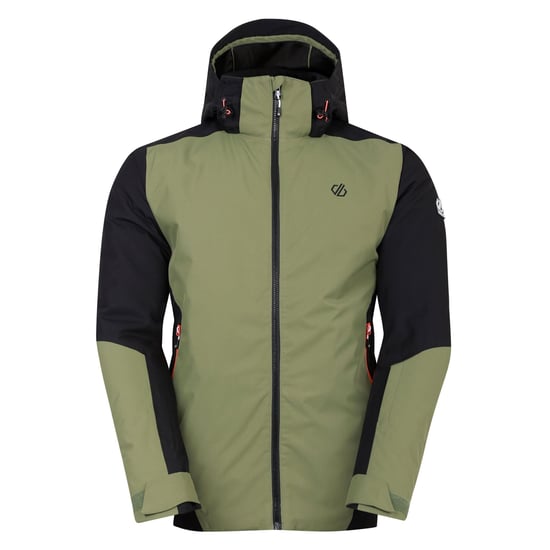 Dare 2B Heren Precision II Ski jas (Zwart/Levendgroen) - Image 1