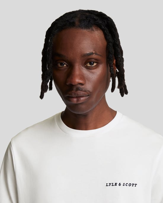 Lyle & Scott Embroidered T-Shirt White