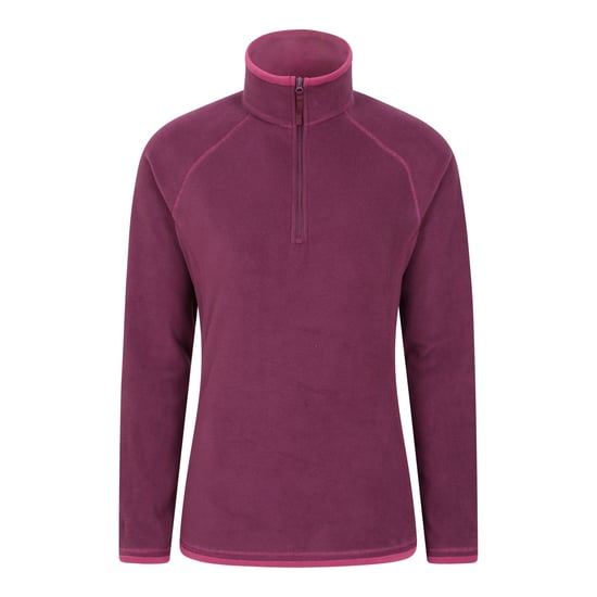 Mountain Warehouse Dames/Dames Montana Half Zip Fleece Top (Bes) - Image 1
