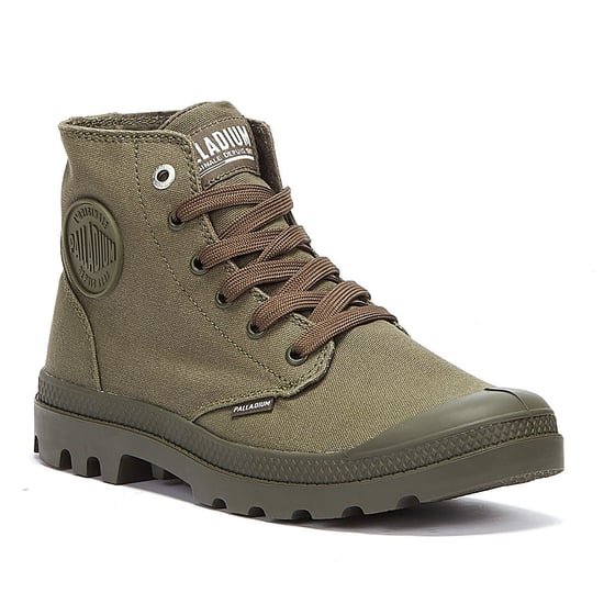Palladium Pampa Hi Mono Chroom Groen Laarzen - Image 2