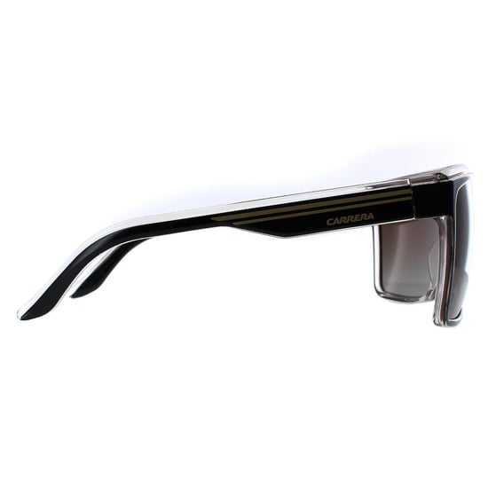 Carrera Shield Unisex Black Gold Brown Polarized 22