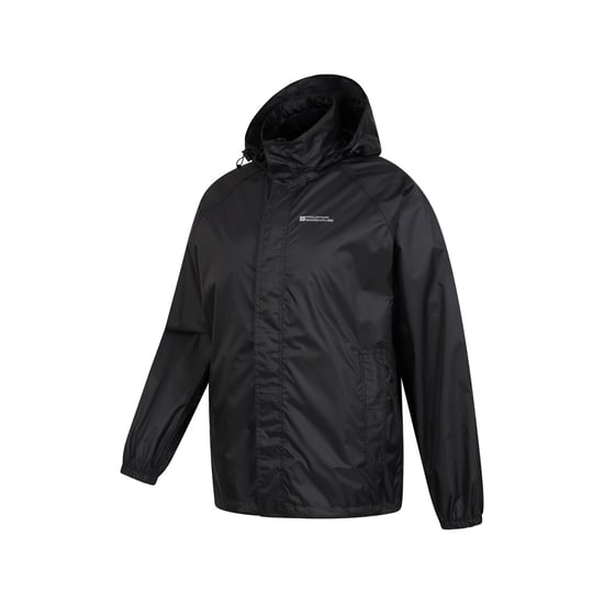 Mountain Warehouse Mens Pakka II Waterproof Jacket (Black)