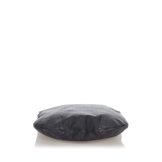 Vintage Gucci GG Canvas Princy Hobo Bag Black - Image 4