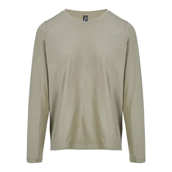 SOLS Dames/Dames Monarch T-shirt met lange mouwen (Khaki) - Image 1