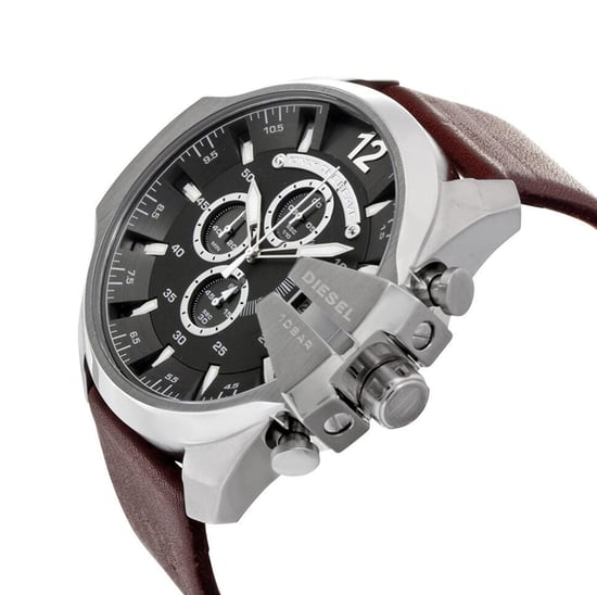 Diesel Mega Chief Heren Horloge Bruin DZ4290 - Image 3