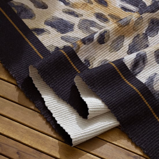 Paoletti Leopardis Leopard Printed Indoor/Outdoor Rug