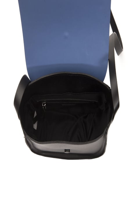 Pompei Donatella Vrouwen Blauw Leren Crossbody Tas - Image 5