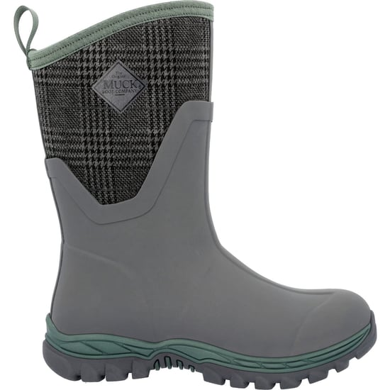 Muck Boots Arctic Sport II Neoprene Grey/Plaid Wellington Boots - Image 6