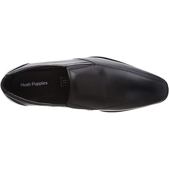 Hush Puppies Boys Ellis Leather Shoes (Black) - Image 4