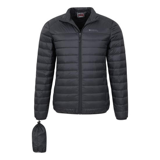 Mountain Warehouse Mens Featherweight II Down Jacket (Black)