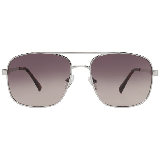 Guess Sunglasses GF0211 10F Silver Brown Gradient