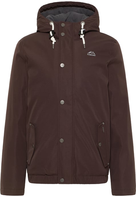 ICEBOUND Winter jacket Men dark brown - Image 1