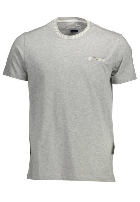 Harmont & Blaine Men's Gray Cotton T-Shirt