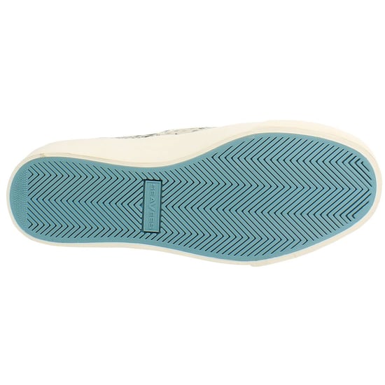 Seavees Baja Platform Mulholland Dames Beige Slip-Ons - Image 5