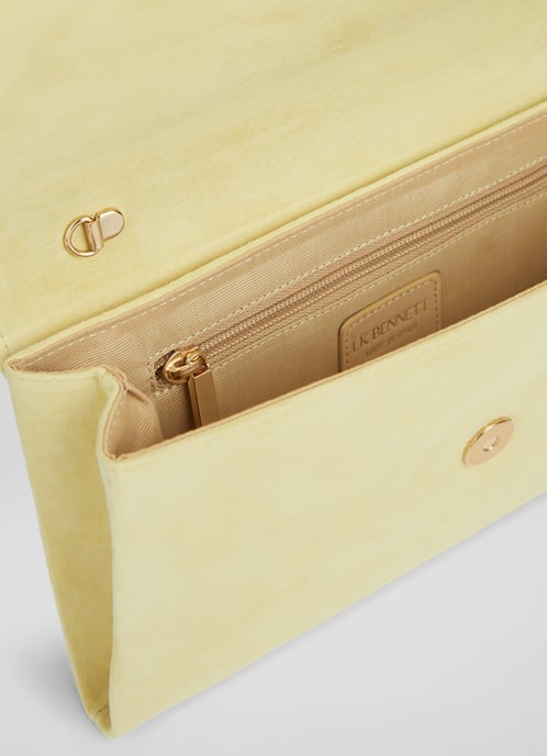LK Bennett Layla Clutch, Yellow