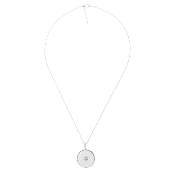 Orphelia 'Genoa' Women's 925 Sterling Silver Chain with Pendant - Silver ZH-7291 - Image 1