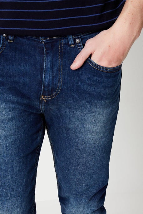 Skinny Mid Blue Jeans