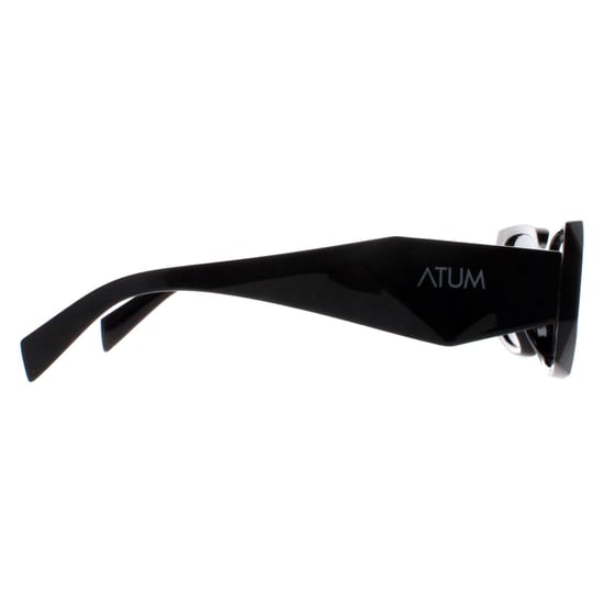 Atum Rectangle Womens Shiny Black Smoke Grey Nyx