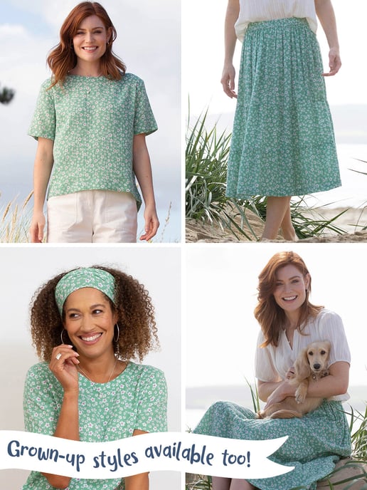 Kite Clothing Ditsy Fields Dungarees