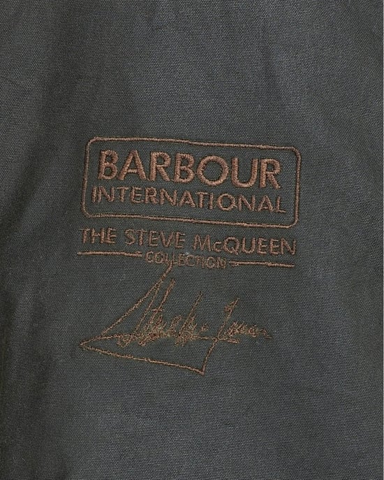 Barbour International Workers Wax Mens Jacket - Image 5