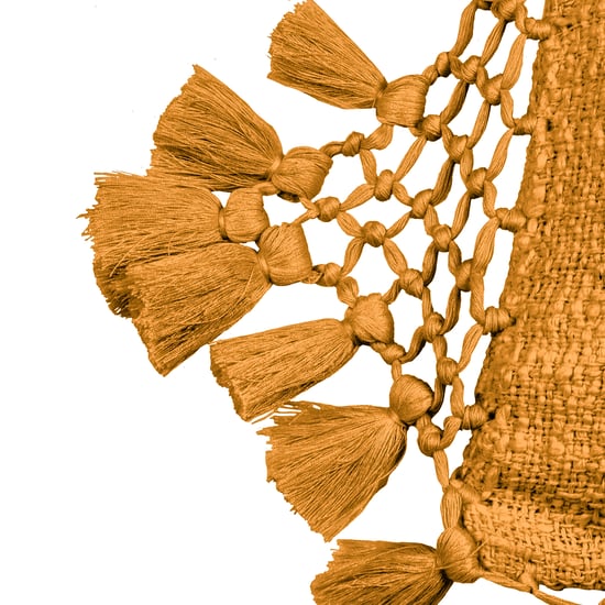 Yard Anko Macrame Tasselled Feather Filled Cushion - Image 3