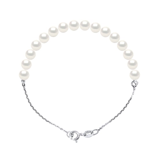 Bracelet Real Cultured Freshwater Pearl Round 6-7 mm