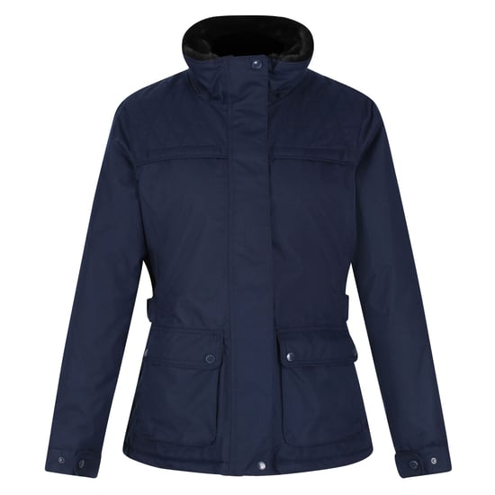 Regatta Womens/Ladies Linnette Waterproof Padded Jacket (Navy)
