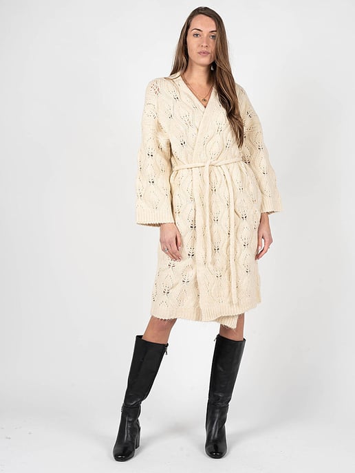 Silvian Heach Cardigan Woman's Beige - Image 2
