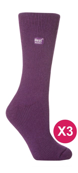 HEAT HOLDERS - 3-pack Multipack isolerade termosockor för damer för vintern - Image 1