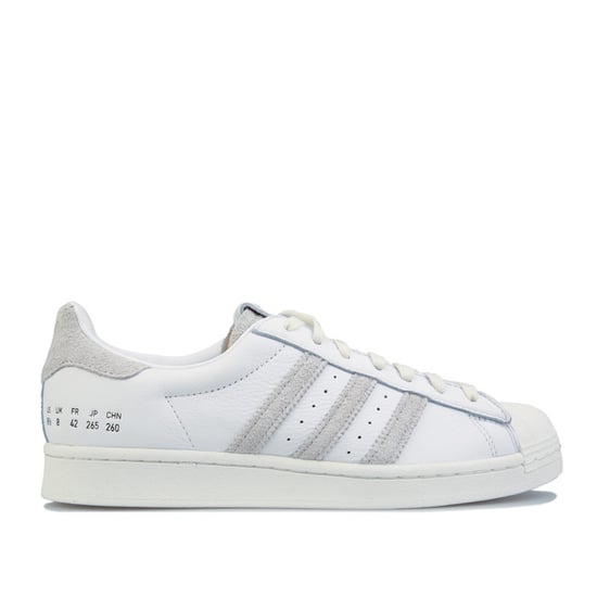 Men's adidas Originals Superstar Trainers in Off White